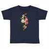 breast cancer flowers Toddler T-shirt