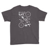 bicycle cyclopath bike hobby exploded Youth Tee
