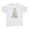 we wish you a merry christmas Youth Tee
