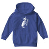 cat stripes Youth Hoodie