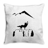 52. canis lupus 026 Throw Pillow