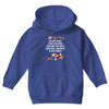 mama bear message Youth Hoodie