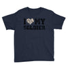 i love my soldier hunter camouflage Youth Tee