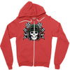 skull racer Zipper Hoodie