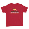 colifornia republic parody pugfornia republic Youth Tee