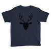 poly deer black Youth Tee