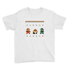 super mario chistmas Youth Tee