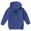 you can't scare or beat me i have been through liver cancer Youth Hoodie