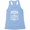 The Force Is Strong In My Family Racerback Tank