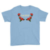 sassy with roses Youth Tee