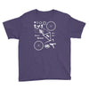 bicycle cyclopath bike hobby exploded Youth Tee