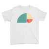 fibonacci golden ratio colorful Youth Tee