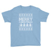 ugly merry christmas Youth Tee