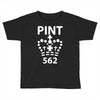 british pint funny Toddler T-shirt