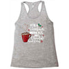 it's a christmas movies and hot chocolate kind of day Racerback Tank