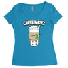 caffeinate! Women's Triblend Scoop T-shirt