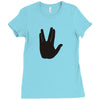 llap live long and proper Ladies Fitted T-Shirt