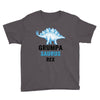 grumpa saurus rex Youth Tee
