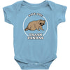 save the trash pandas Baby Onesie