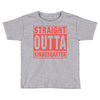 straight outta kindergarten Toddler T-shirt