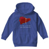 liver cancer awareness Youth Hoodie
