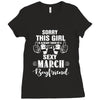 sorry this girl is already taken by a super sexy march boyfriend Ladies Fitted T-Shirt
