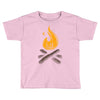 camp &amp; bonfire Toddler T-shirt