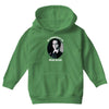 on wednesdays we wear black Youth Hoodie