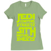 Jedi On The Streets Sith In The Sheets Ladies Fitted T-Shirt