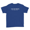 i may be wrong but it's highly unlikely Youth Tee