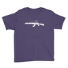 banksy style ak47 art   funny Youth Tee