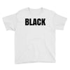 black Youth Tee