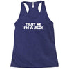 trust me i'm a jedi   funny printed mens Racerback Tank