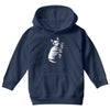 cat stripes Youth Hoodie