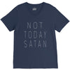 Not Today Satan V-Neck Tee