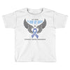 my hero is now my angel stomach cancer awareness Toddler T-shirt