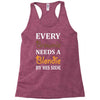 Every Brownie Needs A Blondie By His Side Racerback Tank