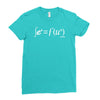 sex = fun sex equals fun Ladies Fitted T-Shirt
