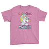 unicorns are born in march cute unicorn Youth Tee