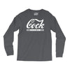 cock taste the difference mens v neck Long Sleeve Shirts