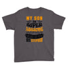 My Son Is Super Awesome His Stepdad Youth Tee