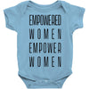 empowered women 3 Baby Onesie