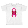 breast cancer pink ribbon Toddler T-shirt