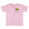 cute yoda pocket Toddler T-shirt