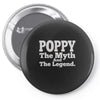 poppy myth legend casual Pin-back button