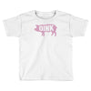 pig oink funny Toddler T-shirt