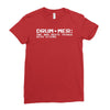 definition of a drummer Ladies Fitted T-Shirt