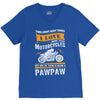 Motorcycles Pawpaw V-Neck Tee
