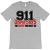 911 dispatcher heroes black logo T-Shirt