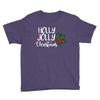 holly jolly christmas Youth Tee